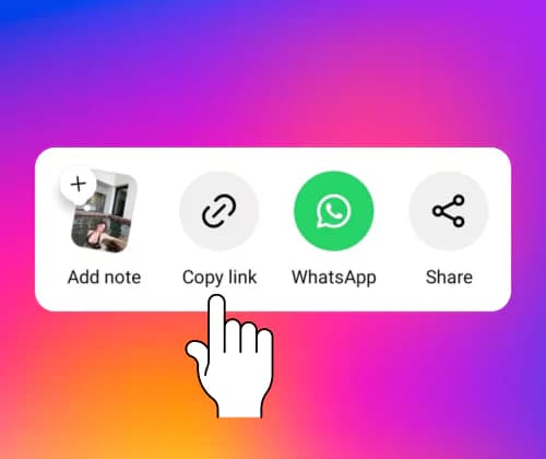 Copy Instagram Video URL